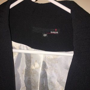 Dalia black blazer 12P Petite Worn Once